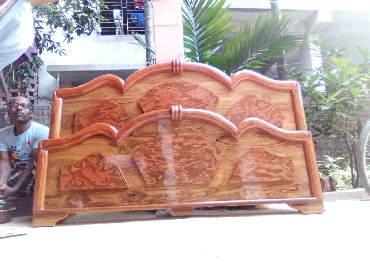 Segun Wood Bed Side Kolkata