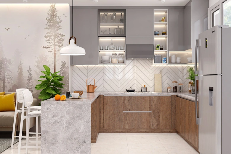 Small Kitchen, Big Style: Space-Saving Interior Design Ideas